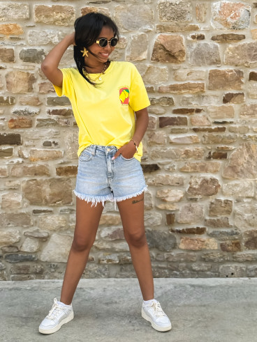 Short en jeans Ysalina - Bleu clair