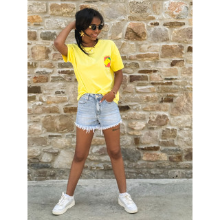Short en jeans Ysalina - Bleu clair