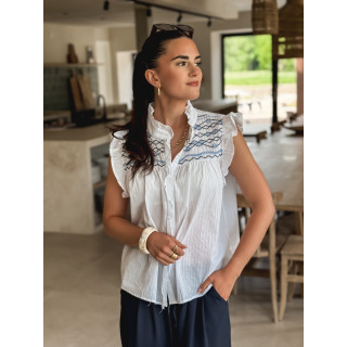 Blouse Philae - Blanc
