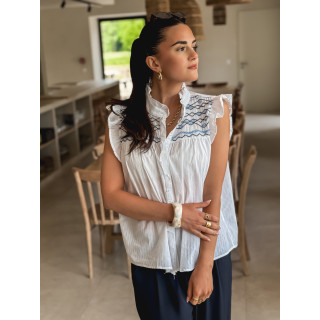 Blouse Philae - Blanc