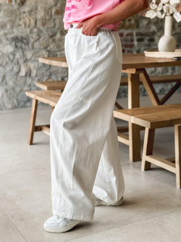Jeans Lilana - Blanc
