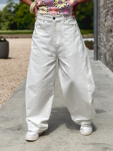 Jeans Lilana - Blanc