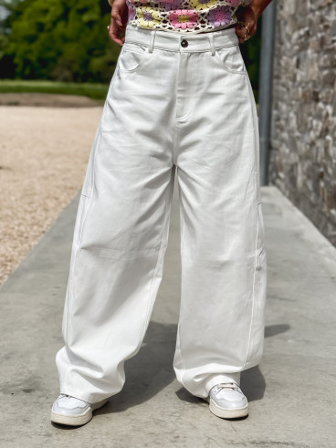 Jeans Lilana - Blanc