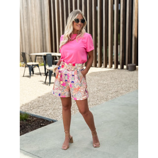 T-shirt Kaycie - Fuchsia
