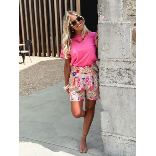 T-shirt Kaycie - Fuchsia