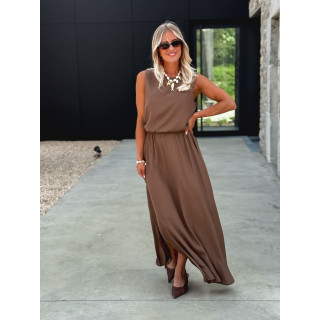 Robe longue Imaé - Chocolat