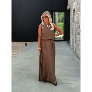 Robe longue Imaé - Chocolat