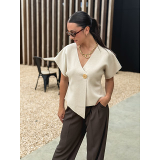 Gilet Savia - Beige