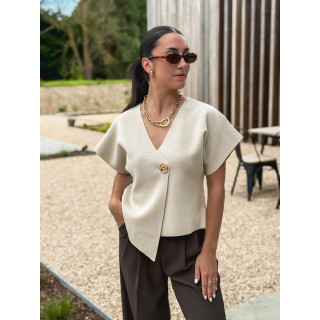 Gilet Savia - Beige