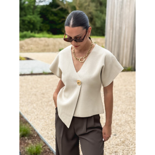 Gilet Savia - Beige