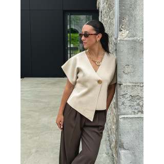 Gilet Savia - Beige