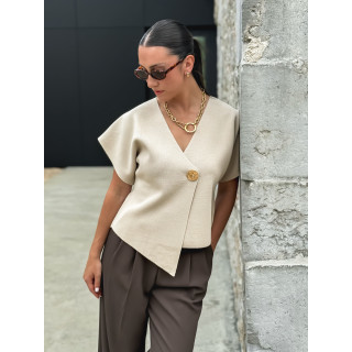 Gilet Savia - Beige