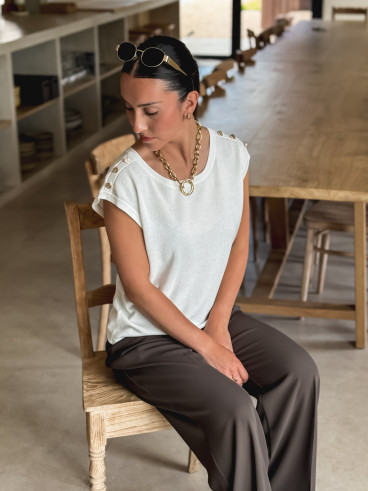 Blouse Loraline - Ecru