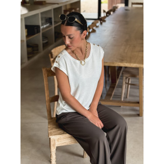 Blouse Loraline - Ecru