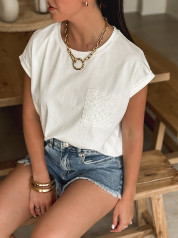 T-shirt Keyla - Blanc
