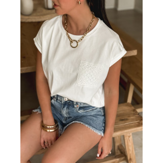 T-shirt Keyla - Blanc