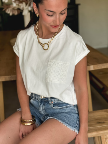 T-shirt Keyla - Blanc