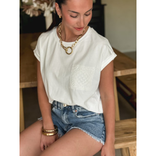 T-shirt Keyla - Blanc