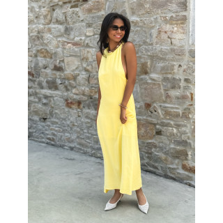 Robe longue Rima - Jaune