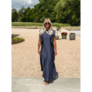 Robe longue Liore - Bleu marine