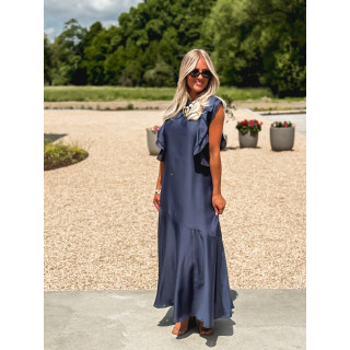 Robe longue Liore - Bleu marine