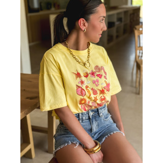 T-shirt Calabre - Jaune