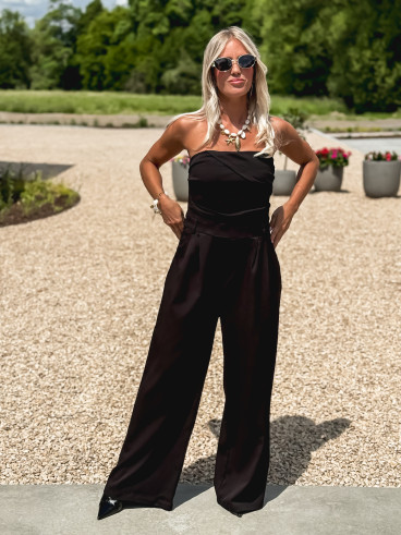 Combinaison pantalon Liséana - Noir
