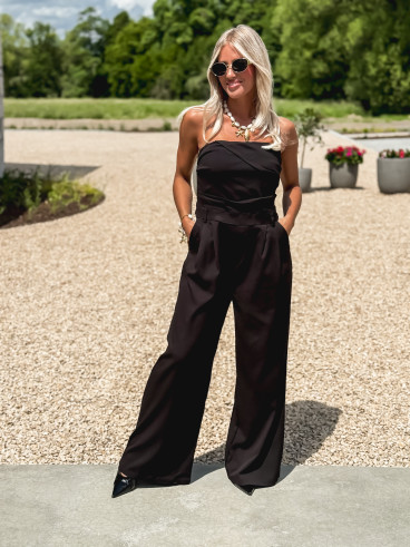 Combinaison pantalon Liséana - Noir
