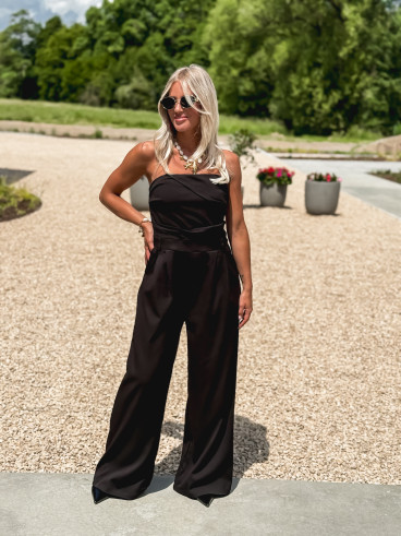 Combinaison pantalon Liséana - Noir