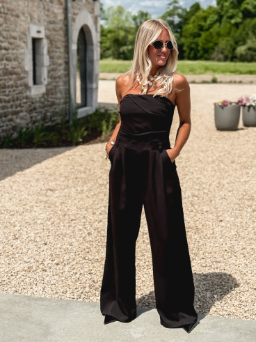Combinaison pantalon Liséana - Noir