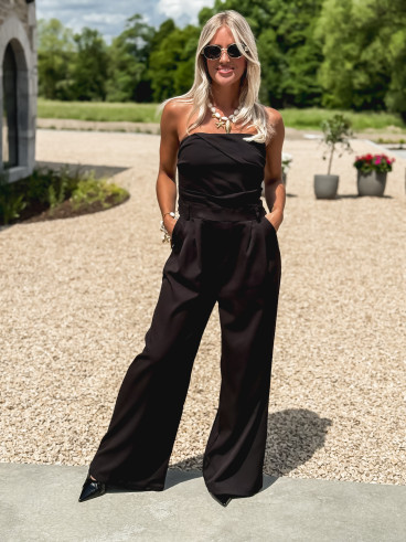 Combinaison pantalon Liséana - Noir