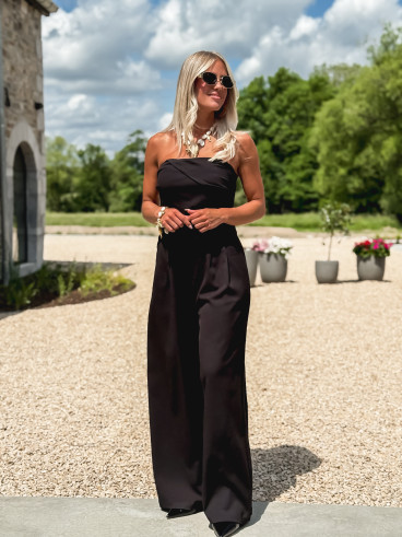 Combinaison pantalon Liséana - Noir