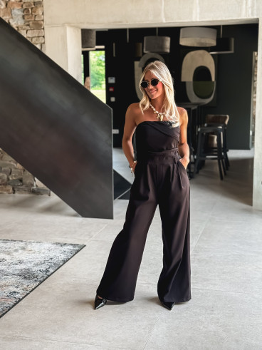 Combinaison pantalon Liséana - Noir
