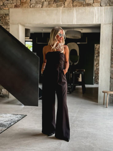 Combinaison pantalon Liséana - Noir