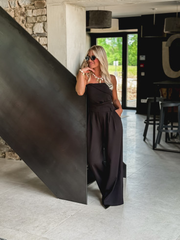 Combinaison pantalon Liséana - Noir