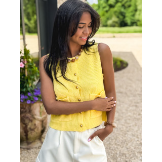 Blouse Hélénie - Jaune