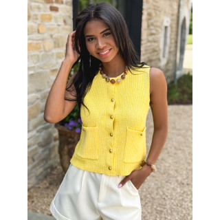 Blouse Hélénie - Jaune