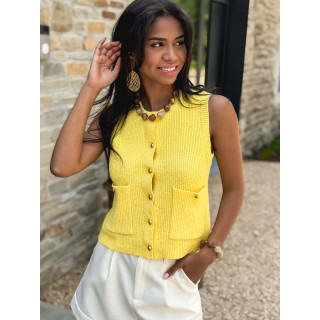 Blouse Hélénie - Jaune