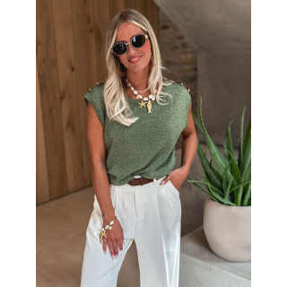 Blouse Loraline - Kaki