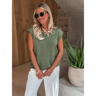 Blouse Loraline - Kaki