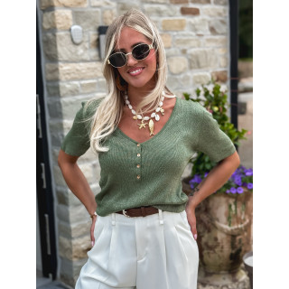 Blouse Eloïa - Kaki