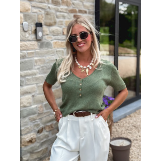 Blouse Eloïa - Kaki