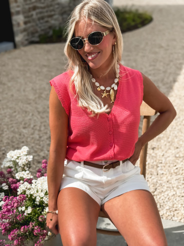 Blouse Taliyah - Corail