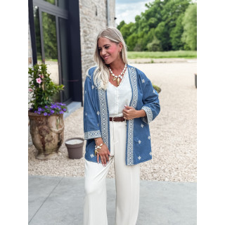 Gilet Ofélia - Bleu jeans