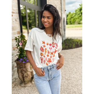 T-shirt Calabre - Ecru