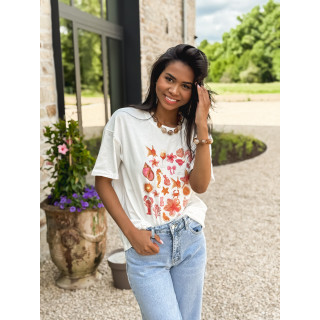 T-shirt Calabre - Ecru