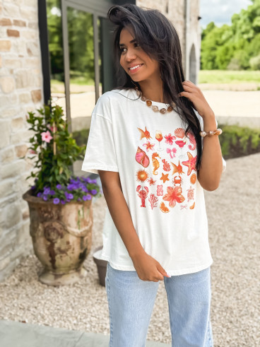 T-shirt Calabre - Ecru