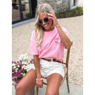 T-shirt Espresso - Rose