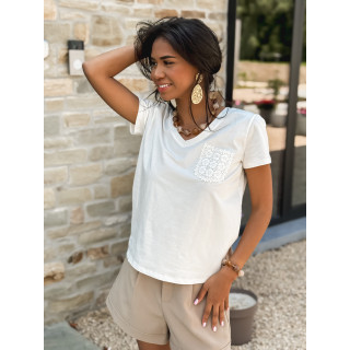 T-shirt Meïssa - Blanc