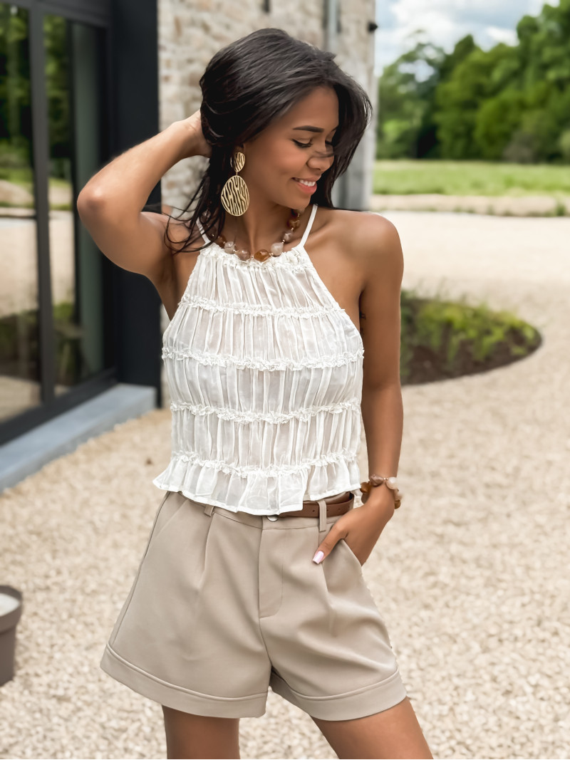 Blouse Kalina -  Crème